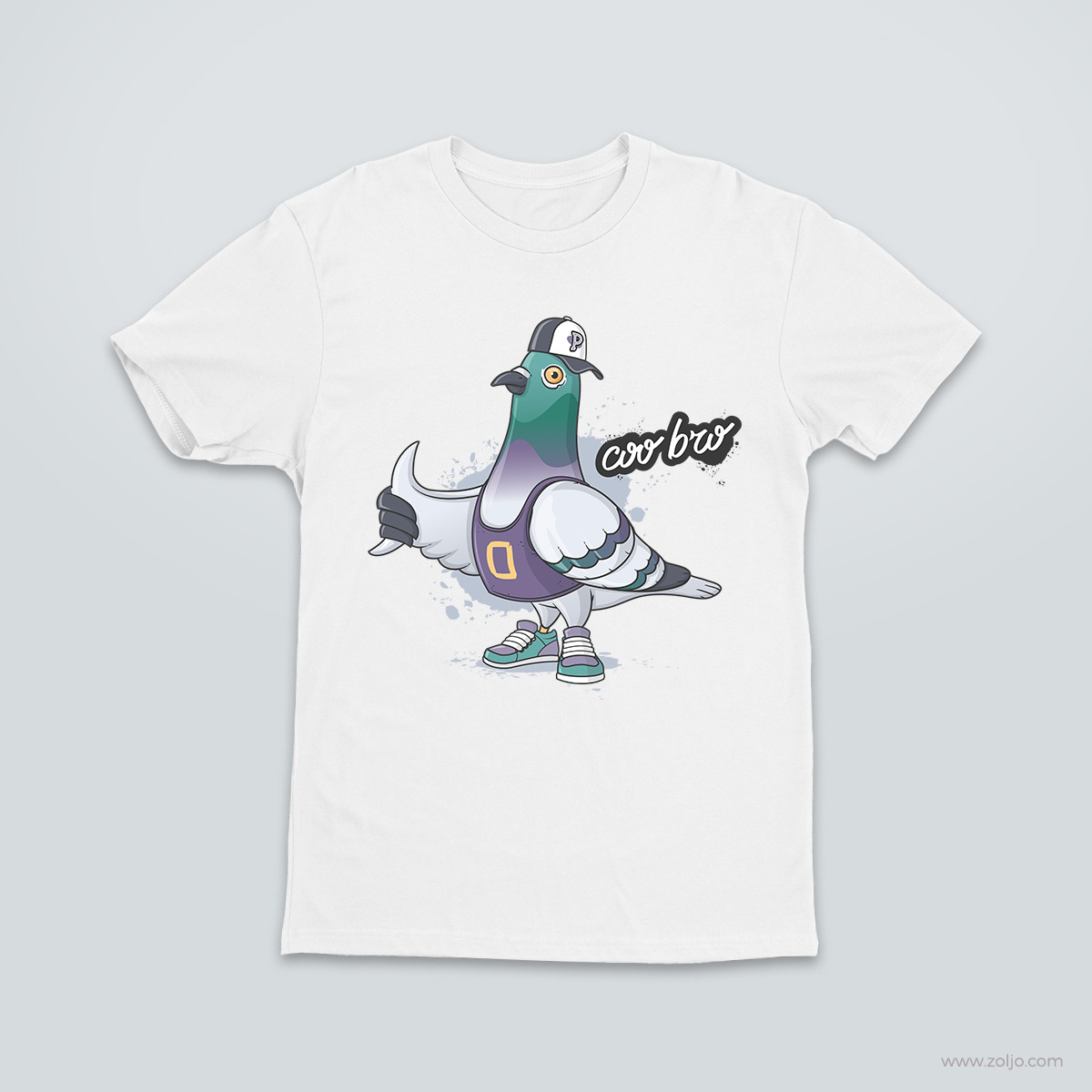 Coo Bro Pigeon T shirt