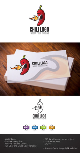 Chili Pepper Logo Template