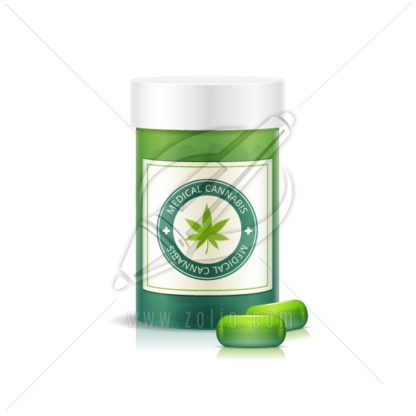 Medical Marijuana Pill Bottle