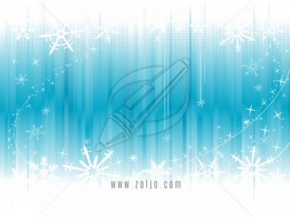 Abstract Ice Background With Snowflakes vector illustration